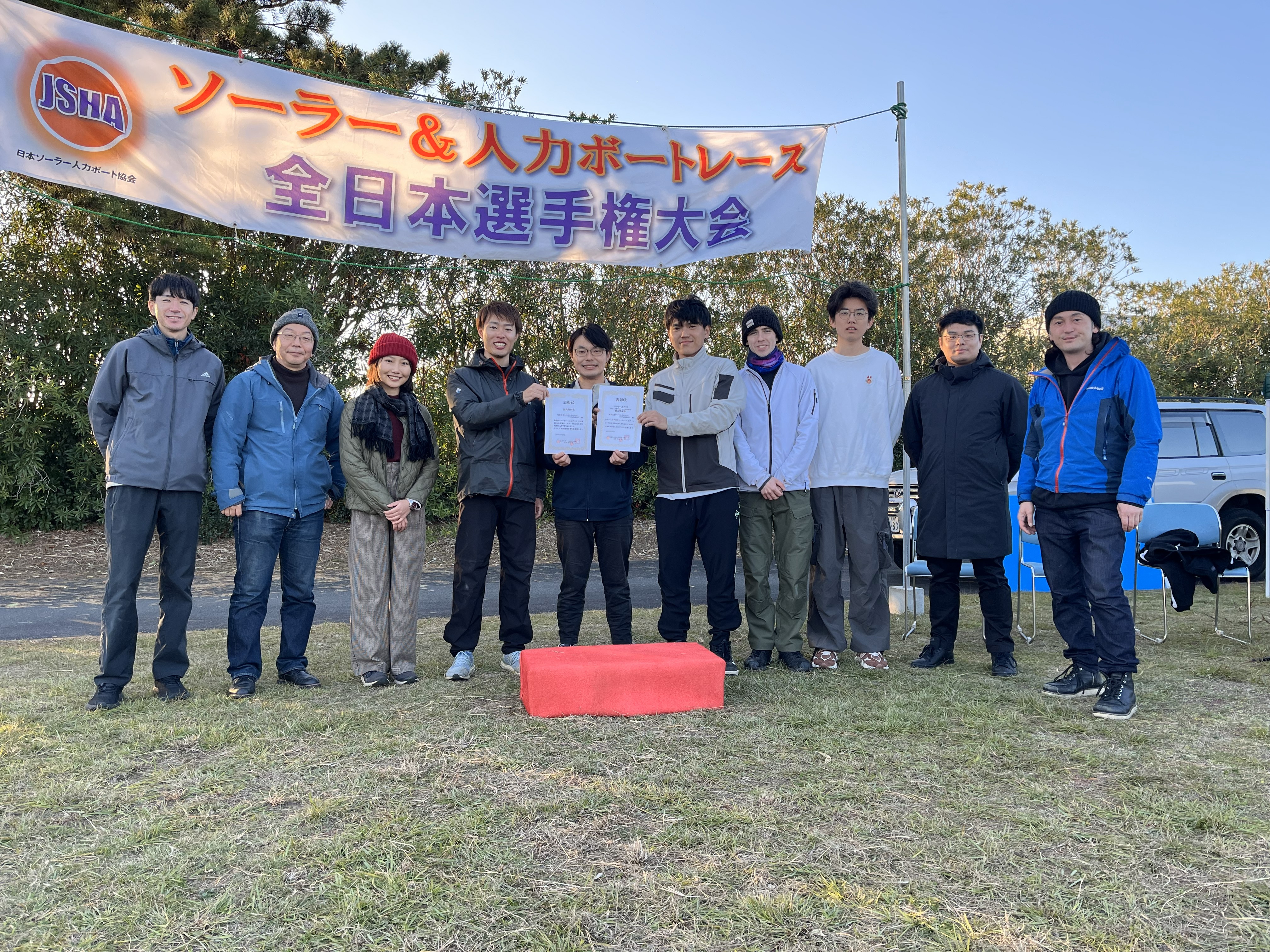 2025年ソーラー・人力ボート全日本選手権大会の総合準優勝｜受賞