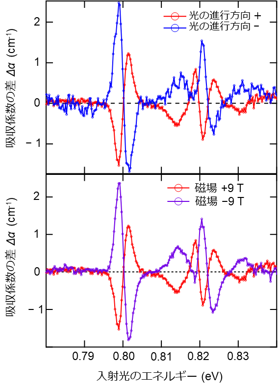 図3電場誘起磁気キラル二色性スペクトル.png